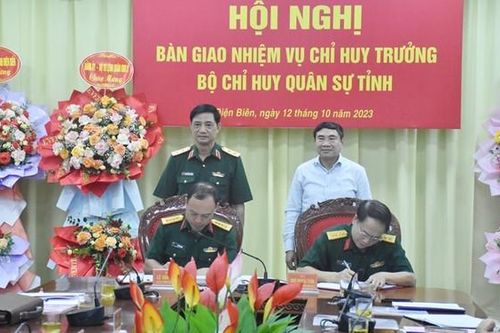 Bổ nhiệm Phó Tham mưu Trưởng Quân khu, Chỉ huy trưởng Bộ Chỉ huy Quân sự tỉnh