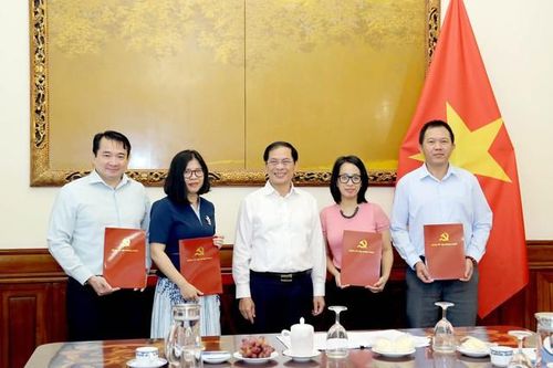 Chỉ định, chuẩn y 8 nhân sự tham gia Ban Chấp hành Đảng bộ, Ban Thường vụ Đảng ủy Bộ Ngoại giao