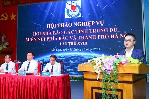 Hội thảo nghiệp vụ Hội Nhà báo các tỉnh trung du miền núi phía bắc và thành phố Hà Nội