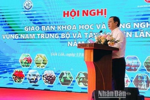 Nâng cao chất lượng hoạt động khoa học và công nghệ vùng Nam Trung Bộ và Tây Nguyên
