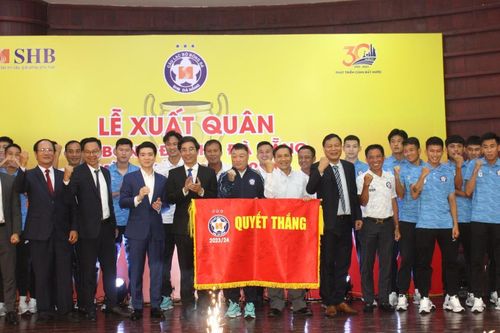 CLB bóng đá SHB Đà Nẵng xuất quân tham dự mùa giải 2023-2024