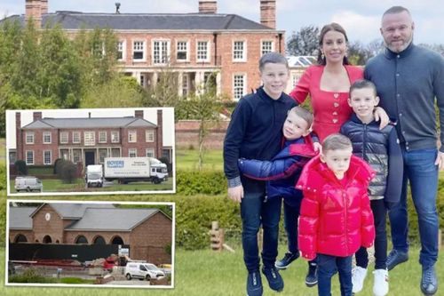 Rooney trở lại Anh sống trong 'lâu đài' cực kỳ xa hoa