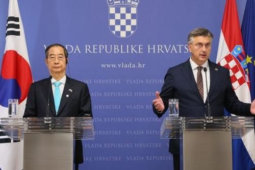 Thủ tướng Hàn Quốc đầu tiên công du Croatia kể từ năm 1992