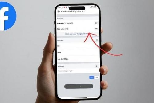 Đổi ngày sinh trên Facebook trên điện thoại, máy tính nhanh chóng