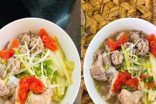 Tìm hương vị bún dọc mùng trong cái lạnh đầu mùa Hà Nội