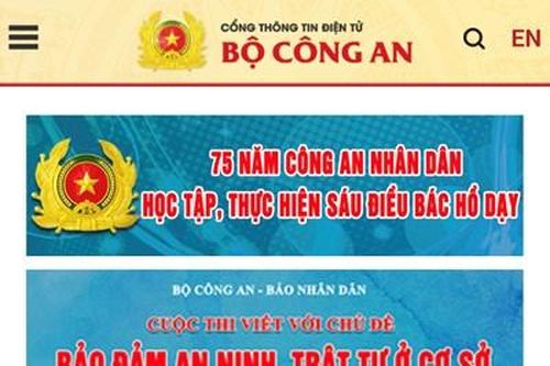 Thông tư mới quy định về cung cấp thông tin của lực lượng CAND trên môi trường mạng