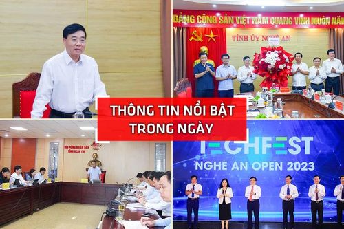 Nghệ An: Thông tin nổi bật ngày 13/10