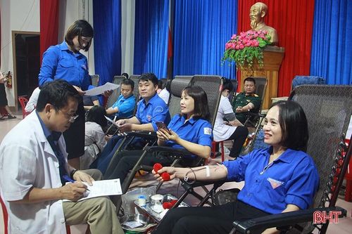 Tiếp nhận 257 đơn vị máu 'Chia sẻ yêu thương - Trao đời sự sống'