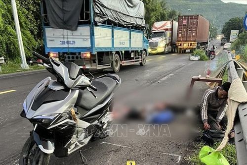 Truy tìm được lái xe đầu kéo gây tai nạn chết người tại Phú Yên rồi rời hiện trường