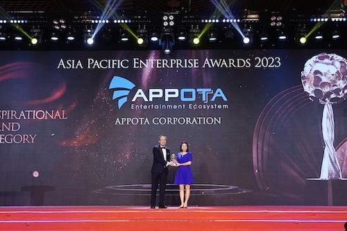 Appota là thương hiệu truyền cảm hứng châu Á tại APEA 2023