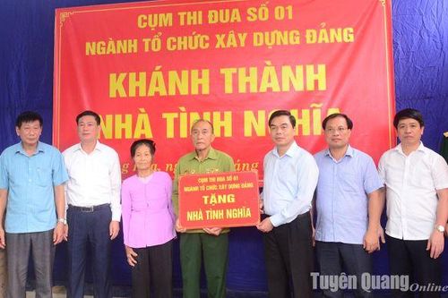 Khánh thành nhà tình nghĩa tại xã Trung Hòa