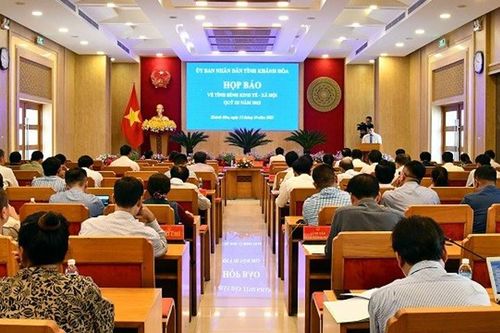 Khánh Hòa: Họp báo tình hình kinh tế - xã hội quý III/2023