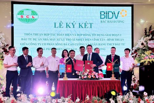 Hợp tác toàn diện tạo đòn bẩy cho Dự án Nhà máy xử lý tro xỉ nhiệt điện Vĩnh Tân