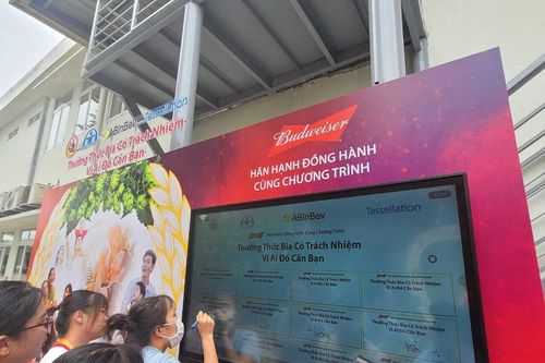 AB InBev tiếp tục nâng cao văn hóa thưởng thức bia có trách nhiệm tại Hòa Bình