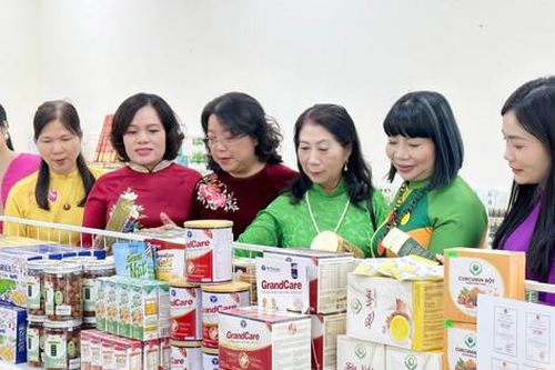 Quảng bá sản phẩm OCOP của nữ doanh nhân Thủ đô
