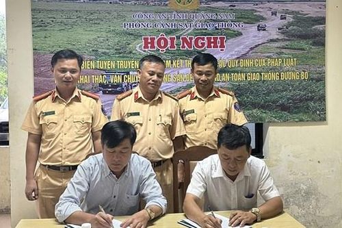 Quảng Nam: Tăng cường quản lý vận chuyển khoáng sản