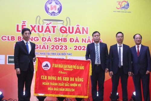 CLB bóng đá SHB Đà Nẵng xuất quân tham dự mùa giải 2023-2024
