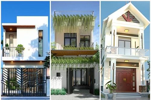 10 mẫu nhà phố 2 tầng giá rẻ, đẹp lung linh