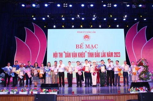 Đắk Lắk tổ chức hội thi cán bộ 'Dân vận khéo' cấp tỉnh năm 2023