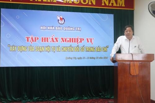Quảng Trị: Tập huấn xây dựng tòa soạn hội tụ và chuyển đổi số trong báo chí