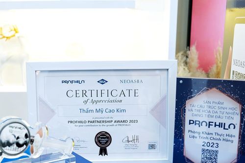 Phòng khám thẩm mỹ Cao Kim được vinh danh là đối tác chiến lược 2023 của NeoAsia