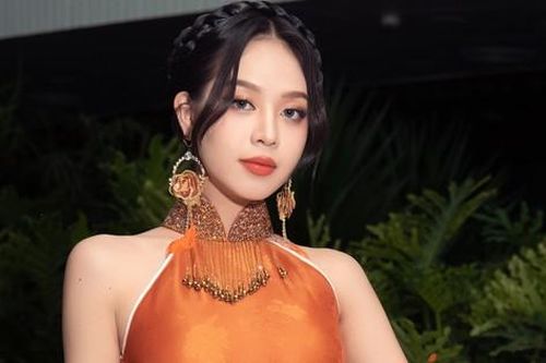 Hoa hậu Thanh Thủy, Trịnh Thùy Linh mặc áo dài trên thảm đỏ thời trang