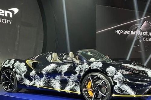 Cận cảnh siêu xe McLaren Elva lần đầu cập bến Việt Nam