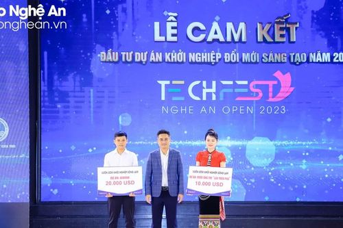 3 dự án tham gia Cuộc thi tài năng khởi nghiệp đổi mới sáng tạo Nghệ An gọi vốn thành công 50.000 USD từ các quỹ, nhà đầu tư