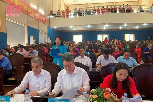 Ngọc Lặc: Chủ tịch UBND huyện đối thoại với cán bộ, hội viên, phụ nữ