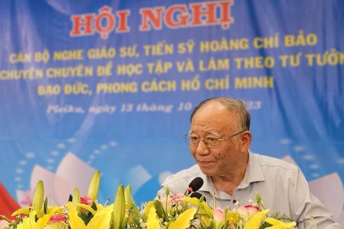 Pleiku: Truyền đạt chuyên đề học tập và làm theo tư tưởng, đạo đức, phong cách Hồ Chí Minh cho 700 cán bộ, chiến sĩ
