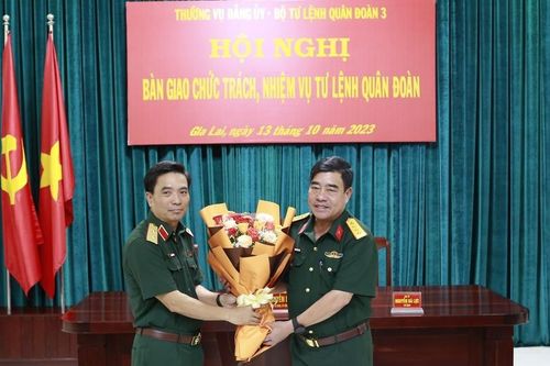 Đại tá Nguyễn Bá Lực giữ chức Tư lệnh Quân đoàn 3