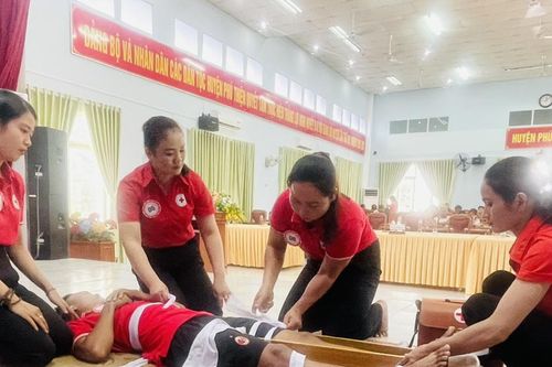 Dấu ấn tình nguyện viên chữ thập đỏ