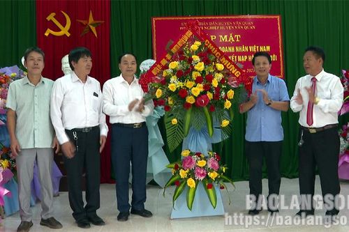 Hội Doanh nghiệp huyện Văn Quan kỷ niệm 19 năm ngày Doanh nhân Việt Nam