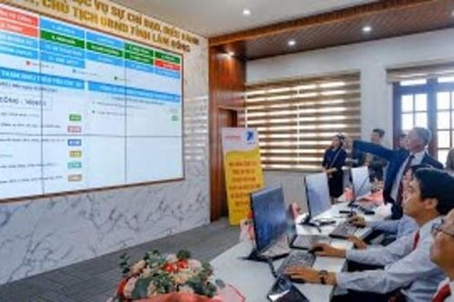 Lâm Đồng: Chính thức đưa Trung tâm điều hành thông minh tỉnh vào hoạt động