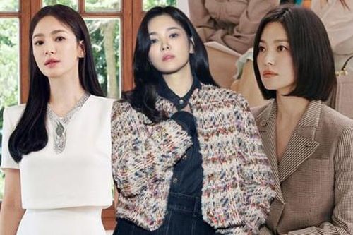 5 kiểu tóc tối màu sang trọng mà vẫn trẻ trung của Song Hye Kyo