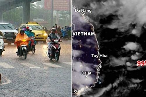 Nhiễu động nhiệt đới mới xuất hiện trên Biển Đông gần miền Trung, dự báo thế nào?