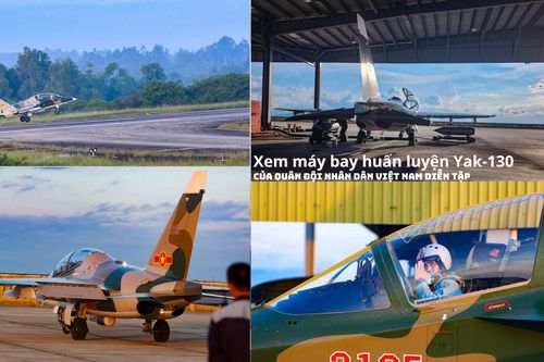 Cận cảnh máy bay huấn luyện đa năng Yak-130 vừa diễn tập bắn đạn thật thành công