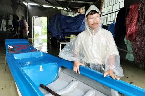 Mưa lớn gây ngập nước vùng thấp trũng ở Quảng Nam