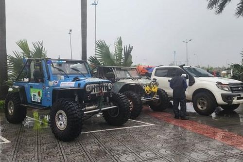 Giải đua xe ô tô địa hình quốc tế RFC Việt Nam diễn ra tại Quảng Bình