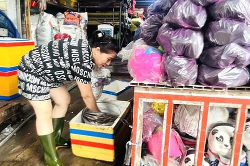 Người dân khẩn trương dọn đồ đạc 'chạy lũ'