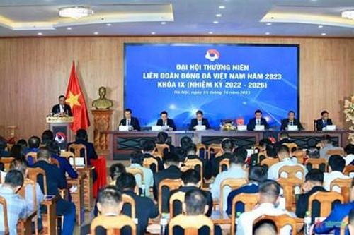 Đại hội thường niên Liên đoàn Bóng đá Việt Nam quyết định phương hướng bóng đá Việt Nam