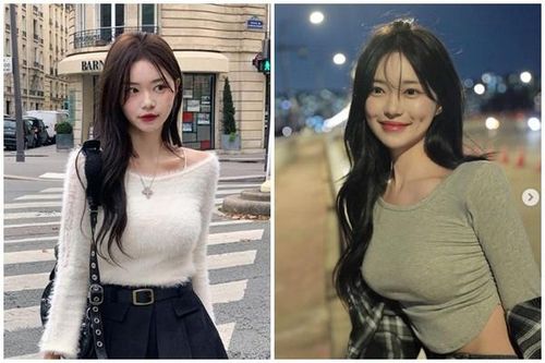 Hot girl má lúm Hàn Quốc làm 'xiêu lòng' mọi chàng trai