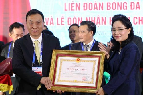 VFF được tặng thưởng Huân chương Lao động hạng Ba