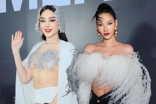 Lâm Khánh Chi lần đầu lộ diện hậu dao kéo, Hoàng Thùy 'chất lừ' trên thảm đỏ