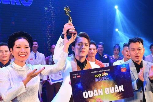 Trần Anh Tiến đoạt Quán quân 'Ngôi sao Bolero'