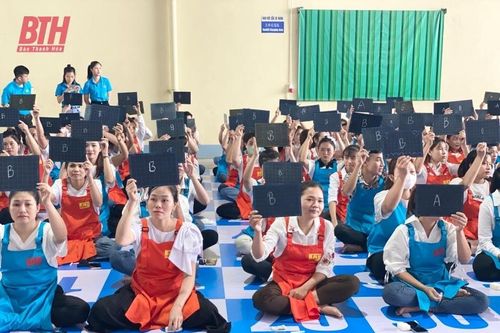 Hội thi Rung chuông vàng tại Công ty TNHH South Fame garments Limited