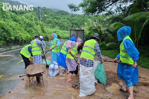 Tập trung khắc phục mưa lũ
