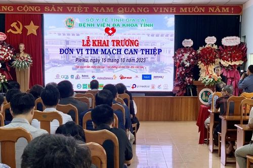 Bệnh viện Đa khoa Gia Lai khai trương đơn vị can thiệp tim mạch
