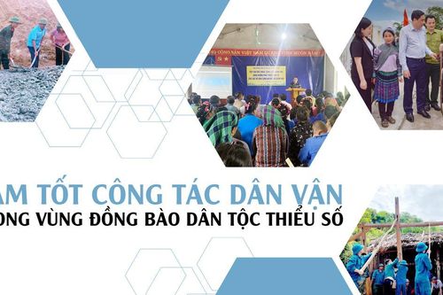 Làm tốt công tác dân vận trong vùng đồng bào dân tộc thiểu số