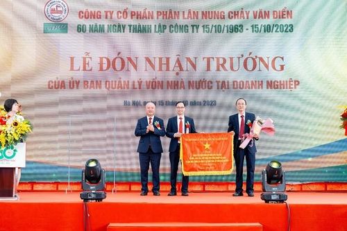 Công ty CP Phân lân nung chảy Văn Điển: 60 năm viết tên một thương hiệu